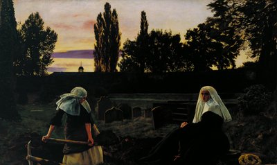 The Vale of Rest by John Everett Millais